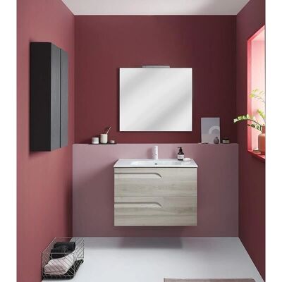 Conjunto compacto de baño Royo Vitale - 2 cajones, 60cm Conjunto compacto de baño Royo Vitale - 2 cajones, 60cm