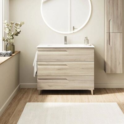 Mueble de Baño Royo Vitale - 3 Cajones, Beige - 80cm Mueble de Baño Royo Vitale - 3 Cajones, Beige - 80cm