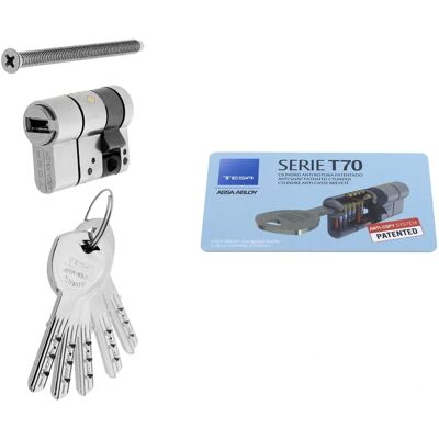 Tesa Assa Abloy - Hochsicherheitszylinder T70 2E 30x10 - Zylinder Tesa Assa Abloy - Hochsicherheitszylinder T70 2E 30x10 - Zylinder