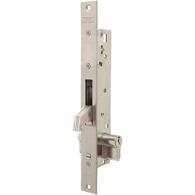 Tesa 2241253AI - Cerradura monopunto de acero inoxidable para puertas metálicas Tesa 2241253AI - Cerradura monopunto de acero inoxidable para puertas metálicas