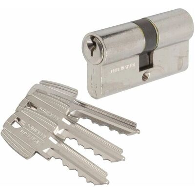 TESA ASSA ABLOY - Cylindre TE5 - 40x40mm - Nickelé - Standard TESA ASSA ABLOY - Cylindre TE5 - 40x40mm - Nickelé - Standard