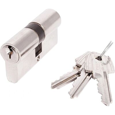 TESA ASSA ABLOY - Cylindre TE5 - Nickel - 35x40mm - Sécurité de base - Publicité TESA ASSA ABLOY - Cylindre TE5 - Nickel - 35x40mm - Sécurité de base - Publicité