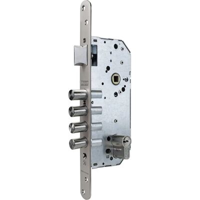 Tesa Assa Abloy R100BR566C - Perni in acciaio nichelato - Serratura Tesa Assa Abloy R100BR566C - Perni in acciaio nichelato - Serratura