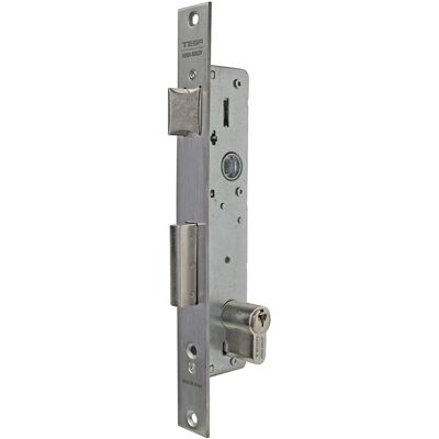 Serratura Tesa 2210-30/3 Inox - Maniglia reversibile, Cilindro 30x30 Serratura Tesa 2210-30/3 Inox - Maniglia reversibile, Cilindro 30x30