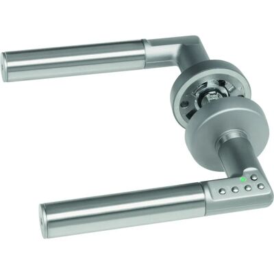 Tesa Assa Abloy - Cyfrowa Klamka - Inox Matowa - Zamek Drzwiowy Tesa Assa Abloy - Cyfrowa Klamka - Inox Matowa - Zamek Drzwiowy
