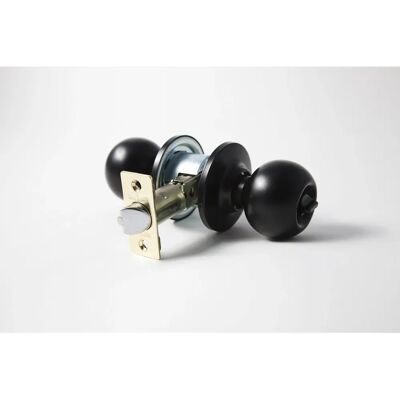 Manilla de Puerta Tesa Assa Abloy - 70mm Acabado Satinado Negro - Interior/Exterior Manilla de Puerta Tesa Assa Abloy - 70mm Acabado Satinado Negro - Interior/Exterior