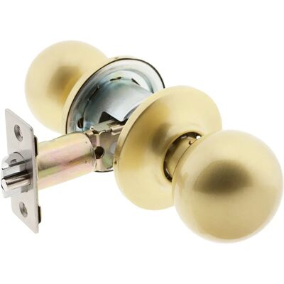 Tesa Assa Abloy - Serratura Pomo Sfera Ottone Opaco 3902/60-70lm - Serratura Tesa Assa Abloy - Serratura Pomo Sfera Ottone Opaco 3902/60-70lm - Serratura