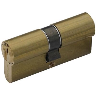 Cilindro Yale - 30x30/15mm Latonado - Cilindro de fechadura Cilindro Yale - 30x30/15mm Latonado - Cilindro de fechadura