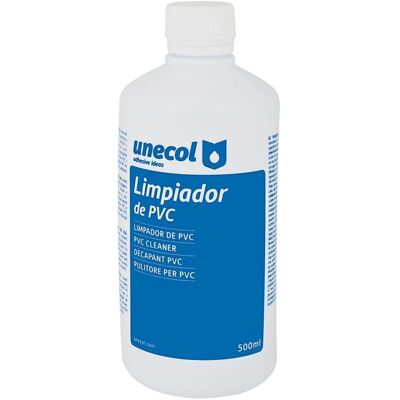 Limpiador PVC Unecol A215 - Para tuberías - 500ml Limpiador PVC Unecol A215 - Para tuberías - 500ml