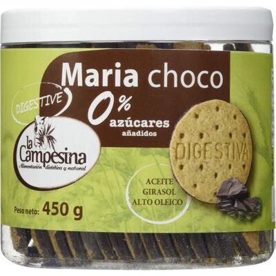 Galletas María de Chocolate sin Azúcar - La Campesina Galletas María de Chocolate sin Azúcar - La Campesina