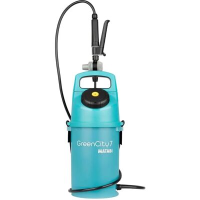 Greencity Matabi - Modelo 7 - Pulverizador de presión 5L - Juego de boquillas Greencity Matabi - Modelo 7 - Pulverizador de presión 5L - Juego de boquillas