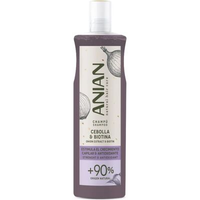 Shampoo Cebola & Biotina Anian - Estimulador de Crescimento - 400ml Shampoo Cebola & Biotina Anian - Estimulador de Crescimento - 400ml