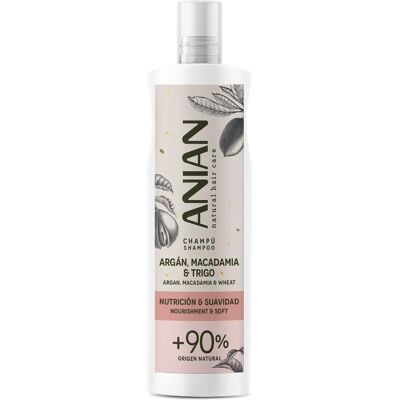 Shampoo Nutritivo e Suavizante de Argão da Anian - Cuidados com o cabelo Shampoo Nutritivo e Suavizante de Argão da Anian - Cuidados com o cabelo