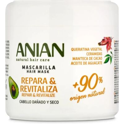 Máscara de Queratina Vegetal Anian Repair & Revitalize - Máscara reparadora 350ml Máscara de Queratina Vegetal Anian Repair & Revitalize - Máscara reparadora 350ml