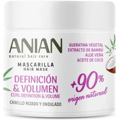 Anian Modell 350 ml Volymgivande Vegansk Hårmask - Hårvård Anian Modell 350 ml Volymgivande Vegansk Hårmask - Hårvård