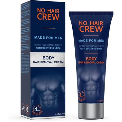 No Hair Crew Körper-Haarentfernungscreme - 200 ml No Hair Crew Körper-Haarentfernungscreme - 200 ml