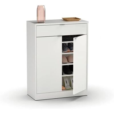 Miroytengo Berlin Aufbewahrungsschrank - Weiß - 75x101x37 cm Miroytengo Berlin Aufbewahrungsschrank - Weiß - 75x101x37 cm