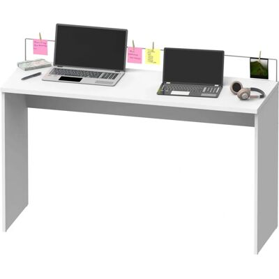 MIROYTENGO Weiß Haley Schreibtisch - Vielzweck-Office-Tisch 89x132x45cm MIROYTENGO Weiß Haley Schreibtisch - Vielzweck-Office-Tisch 89x132x45cm