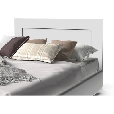 Muebles Pitarch - Tête de lit Aroa 164cm Blanc Chambre Moderne - Publicité Muebles Pitarch - Tête de lit Aroa 164cm Blanc Chambre Moderne - Publicité