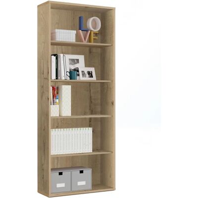 Muebles Pitarch Bruine spaanplaatplank - 196.5x75.5x33cm Muebles Pitarch Bruine spaanplaatplank - 196.5x75.5x33cm
