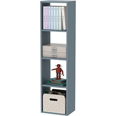 Muebles Pitarch - Boekenplank in Blauw Talco - Wandrek Muebles Pitarch - Boekenplank in Blauw Talco - Wandrek