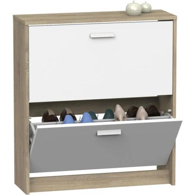 Miroytengo Roble Cambrian 74cm Schoenenkast - Moderne Tibet Stijl Miroytengo Roble Cambrian 74cm Schoenenkast - Moderne Tibet Stijl