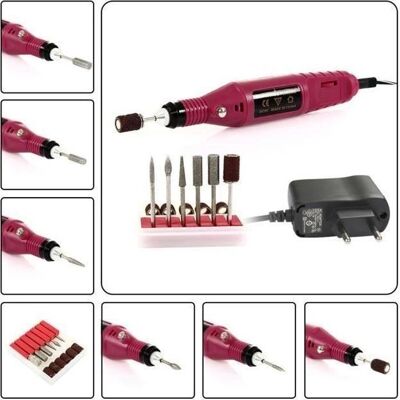 HAUTSTORE - Nail Drill Kit - 20000 rpm - Nail drill - Publicité HAUTSTORE - Nail Drill Kit - 20000 rpm - Nail drill - Publicité