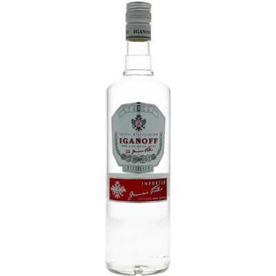 Iganoff Vodka 37,5% Vol. 1l - Wodka Iganoff Vodka 37,5% Vol. 1l - Wodka