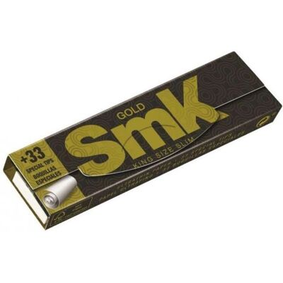 Papier do palenia SMK King Size Złoty - Z Filtrami Papier do palenia SMK King Size Złoty - Z Filtrami