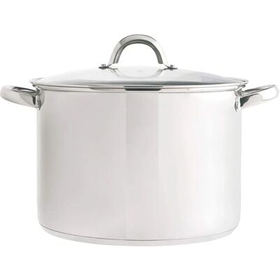 Panela Quid 26cm Aço Inoxidável com Tampa de Vidro Panela Quid 26cm Aço Inoxidável com Tampa de Vidro