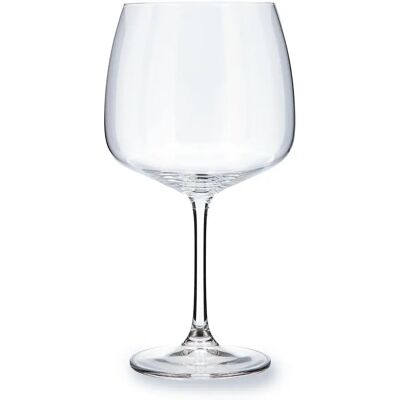 Verre à vin en cristal Bohemia transparent 700ml lot de 6 Verre à vin en cristal Bohemia transparent 700ml lot de 6