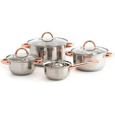 Utensilios de Cocina Quid Vanity Acero Inoxidable - 4 Piezas Utensilios de Cocina Quid Vanity Acero Inoxidable - 4 Piezas