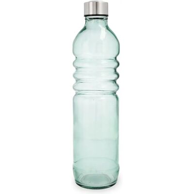 Bottiglia QUID 1,25L - Vetro - Verde Relief Bottiglia QUID 1,25L - Vetro - Verde Relief