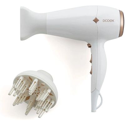 Secador de Pelo Blanco Dcook - 2100 W - Secador Secador de Pelo Blanco Dcook - 2100 W - Secador