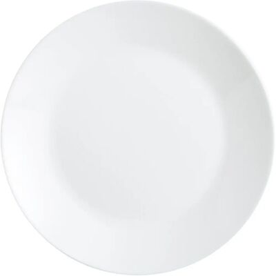 Set di Piatti in Vetro Bianco Arcopal Zelie - 12 pezzi Set di Piatti in Vetro Bianco Arcopal Zelie - 12 pezzi