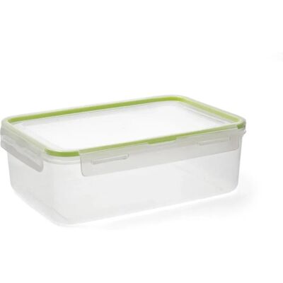 Contenant Alimentaire Rectangulaire Hermétique Quid Greenery - 2,8L Contenant Alimentaire Rectangulaire Hermétique Quid Greenery - 2,8L