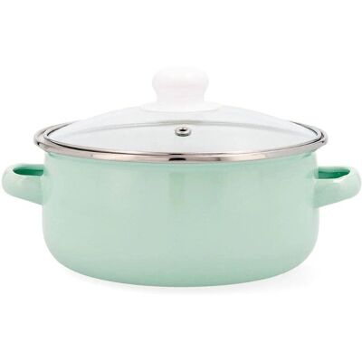 Quid Cocco Metal Bakelite 18cm - Casserole Quid Cocco Metal Bakelite 18cm - Casserole