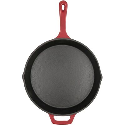 Sartén de Hierro Fundido Rojo Bidasoa Fierro - 26 cm Sartén de Hierro Fundido Rojo Bidasoa Fierro - 26 cm