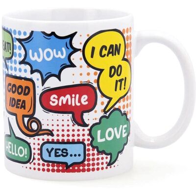 Quid Mug Multicolour Ceramic 330 ml - Mug Quid Mug Multicolour Ceramic 330 ml - Mug