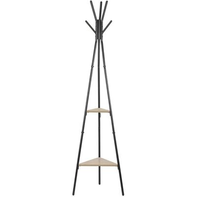 Vinthera Moa Acier Noir - Porte-manteaux pour la Maison - 49,5x49,5x180 cm Vinthera Moa Acier Noir - Porte-manteaux pour la Maison - 49,5x49,5x180 cm