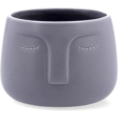 Cache-pot Vinthera Moa Gris foncé Céramique - Maison Cache-pot Vinthera Moa Gris foncé Céramique - Maison