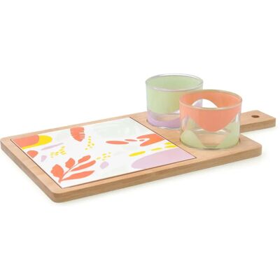 Quid Kaleido Multicolour Wooden Serving Set - Kitchenware & Utensils Quid Kaleido Multicolour Wooden Serving Set - Kitchenware & Utensils