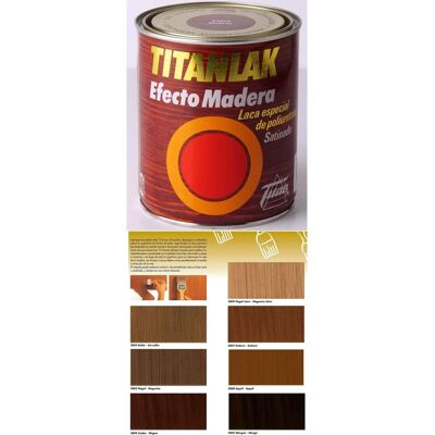 Tinta poliuretano acetinada efeito madeira 750 ml Sapeli Tinta poliuretano acetinada efeito madeira 750 ml Sapeli