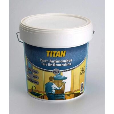 Pittura Antimanchas Interni Titan 750ml Bianco - Traspirante & Inodore Pittura Antimanchas Interni Titan 750ml Bianco - Traspirante & Inodore