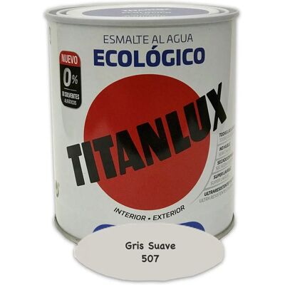 Pintura brillante gris medio a base de agua Titanlux - Pintura Pintura brillante gris medio a base de agua Titanlux - Pintura