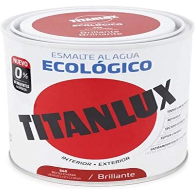 Esmalte a base de agua Titanlux Rojo China - Pintura Esmalte a base de agua Titanlux Rojo China - Pintura