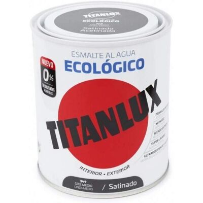 Esmalte ecológico a base de agua Satinado TITANLUX - Interior/Exterior Esmalte ecológico a base de agua Satinado TITANLUX - Interior/Exterior