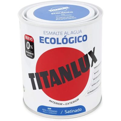 Esmalte Satinado Azul Luminoso Titanlux - Pintura Esmalte Satinado Azul Luminoso Titanlux - Pintura
