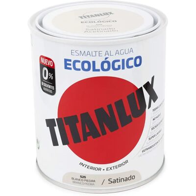 Esmalte ecológico al agua satinado Titanlux 750ml - Pintura Esmalte ecológico al agua satinado Titanlux 750ml - Pintura