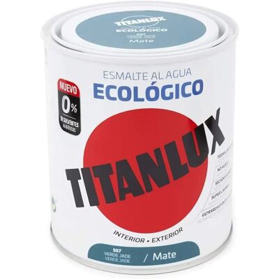 Esmalte ecológico mate Titanlux Verde Jade - Pintura Esmalte ecológico mate Titanlux Verde Jade - Pintura